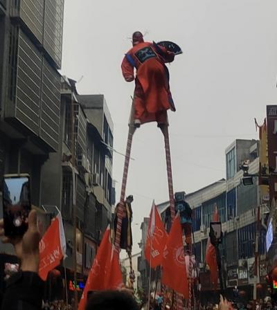 2023年元宵節,汨羅, 長楽故事会と屈原ゆかりの旅