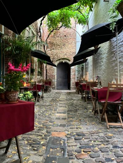 2024年8月ヨーロッパ一人旅10泊12日④アントワープ大聖堂＆フラーケンダンクの隠れ家レストランで優雅なひととき