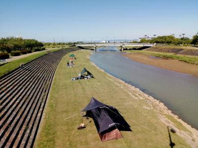 飲み会ついでに知立、刈谷をぶらり散歩…逢妻川沿いを歩いてみた