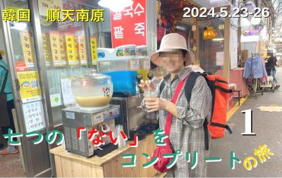 七つの「ない」をコンプリートの旅　韓国　順天・南原　その1