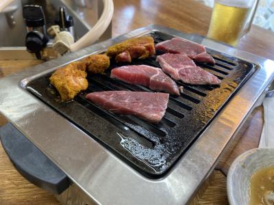 わざわざはるか遠くの北海道まで行かなくても、船橋駅前の大衆酒場若林でジンギスカンを味わいました