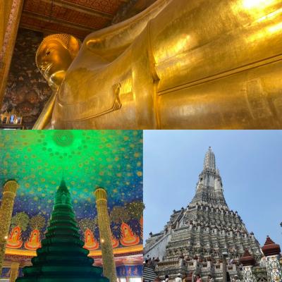 2024年GW 初めてのタイ ~猛暑の中ベタベタの観光地を巡る4泊6日過酷旅~(4日目:ワットパクナム/3大寺院)