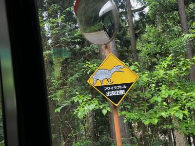 野外恐竜博物館バスツアーで恐竜化石発掘