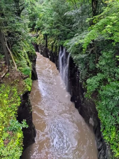 泥水の高千穂峡☆母娘叔母旅☆