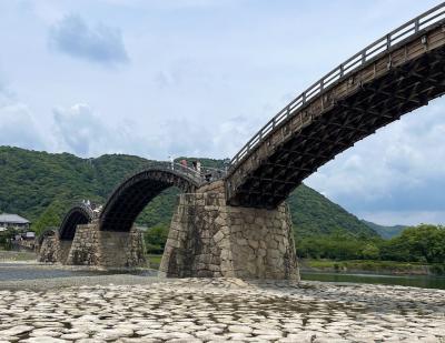 【鮎解禁グルメ旅】①岩国空港からスタート！初夏の錦帯橋＆白蛇神社
