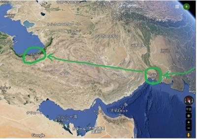 シニアの思い返し　２）半世紀前　カラチでは降機してターミナルで小一時間待たされました