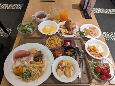 ビュッフェレストランラ・ベランダで食べ放題ランチ