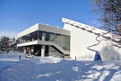 雪の札幌で、神社巡り・美術館博物館めぐり