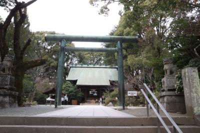 曇りの中での小田原旅