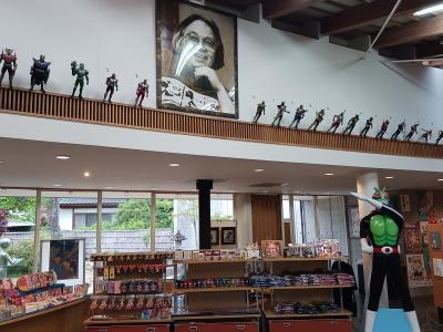 三陸に向かう途中、石ノ森章太郎ふるさと記念館を訪れる