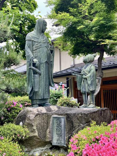 長野に出張したので少しだけ街歩きしたら、石童丸の故事を知りました