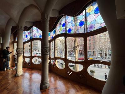 マイプラン・スペイン13日間の旅行してきました!! (^0^) №16　バルセロナ観光!～ガウディが手掛けたカサ・バトリョ全部観ました編!!