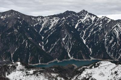 雪景色の黒部