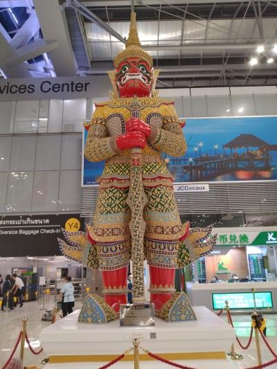 コロナ過後初渡航 [中国国際航空：上海浦東乗継] バンコク