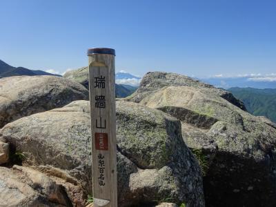 金峰山/瑞牆山 日本百名山　登山