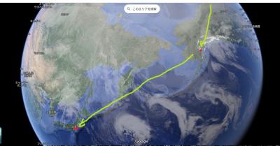 シニアの思い返し　４）半世紀前のヨーロッパ旅行　これは世界一周では？