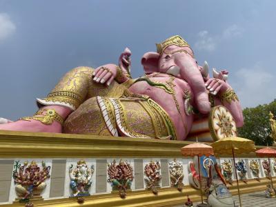 2024年GW　初めてのタイ　～猛暑の中ベタベタの観光地を巡る４泊６日過酷旅～（５‐６日目：ピンクガネーシャ/帰国）