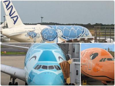 機内販売限定】 ANA フライングホヌ 1・2・3号機 3体セット