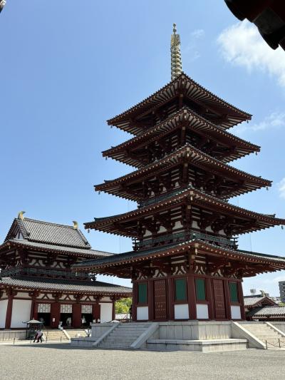 大阪さんぽ　　聖徳太子建立の歴史ある四天王寺へ。骨董市も楽しみます♪♪