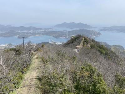 ゆめしま街道の岩城島にて桜鑑賞（早過ぎました）
