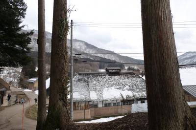 早春の北関東温泉旅♪　Vol.9　南会津：雪の残る大内宿♪