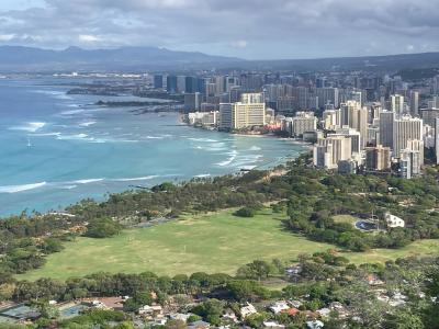 ハワイ2024　その１　～フライングホヌ、シェラトンワイキキ、ザ・バス、ダイヤモンドヘッド～