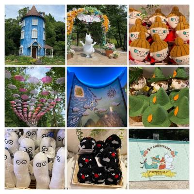 2024/6ムーミンバレーパークと川越散歩