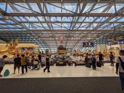 初めてのシンガポール・バンコク 最終日② スワンナプーム空港