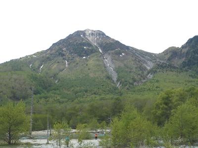 上高地大正池～明神池まで遊歩道を散策しました。