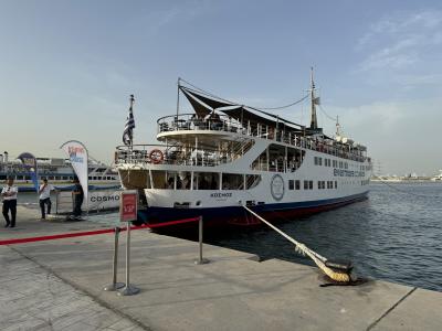 2024 神話の舞台と世界遺産を訪ねるギリシャ周遊 9日間 (7) エーゲ海ミニクルーズ