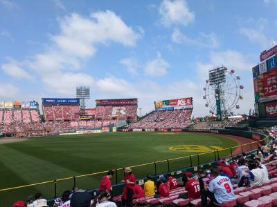 仙台へ  交流戦！初楽天スタジアム
