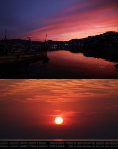 2024年6月 韓国コレールパスで行く 江原特別自治道・東海 墨湖 江陵をめぐる鉄道の旅（６）墨湖港の夕焼けと朝日は本当に綺麗だった編