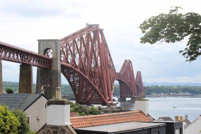 イギリス+１。4都市を列車で巡る一人旅４　エディンバラ(フォース鉄道橋)