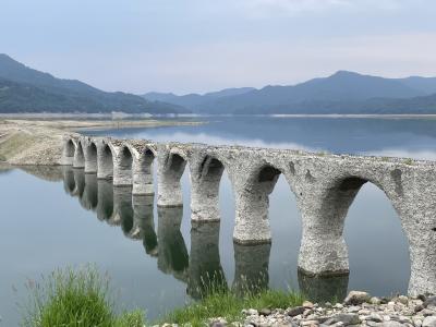 ③タウシュベツ橋梁