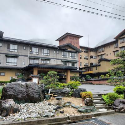 梅雨の昼神温泉