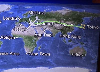 バルト三国紀行11日間の旅　初日：羽田 &#9992;️ イスタンブール &#9992;️ リトアニア