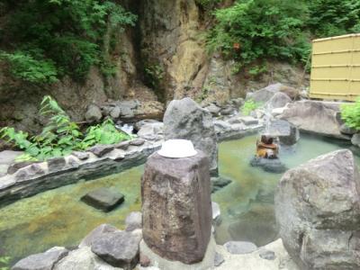 大平温泉滝見屋から玉梨八幡温泉恵比寿屋へ