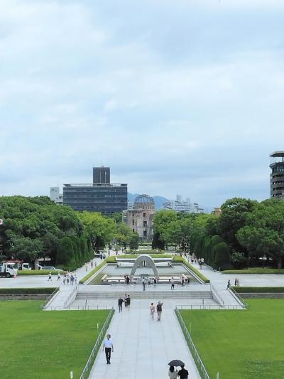 宮島～広島市内　晴れ女過ぎてキツイ、炎天下の一人旅