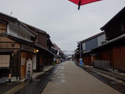 雨の岐阜公園と川原町。晴れていれば金華山登っただろうなあ。