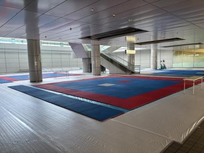 極真空手全中四国大会へ