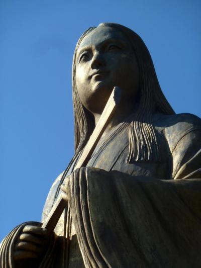 紫式部と島崎藤村と石山寺