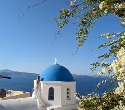 アパートメントに泊まる旅  夏のギリシャ＆おまけのドブロブニク12days No.1 出発からサントリーニ（イア）編