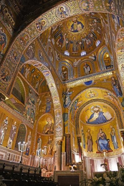 シチリア島一周11日間ツアー（11）ーDay９（１）／パレルモ市内（１）大聖堂＆パラティーナ礼拝堂