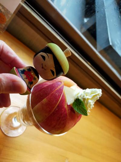 2024夏大人の休日倶楽部パス①　半日で山梨へ　パフェと風景印