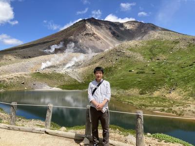 旭岳から十勝岳