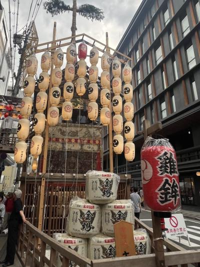 祇園祭 前祭中の京都に集合 １日目