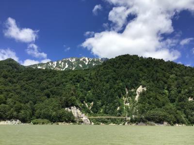 「立山黒部アルペンルート」松本駅から黒部湖駅まで