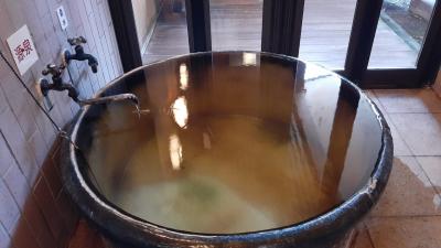 赤湯温泉 旅館大文字屋 半露天風呂付きと赤湯ラーメン