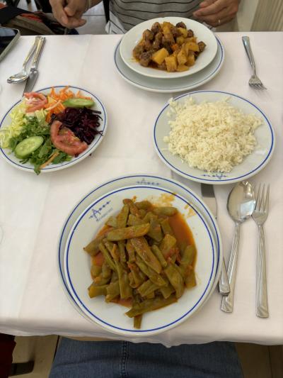 ９年ぶりのイスタンブル - ４（友人到着と食べたもの）