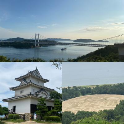 2024年7月　4トラ地図穴埋めのための岡山＆ちょっと香川2泊3日旅（１日目：ちょっと香川編）